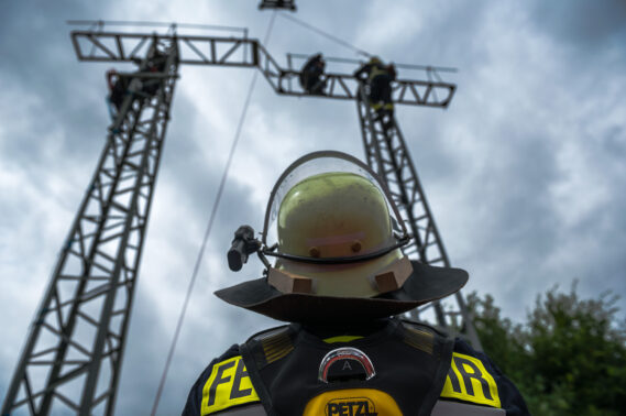 Freiwillige Feuerwehr Hasselroth Gerätesatz Absturzsicherung